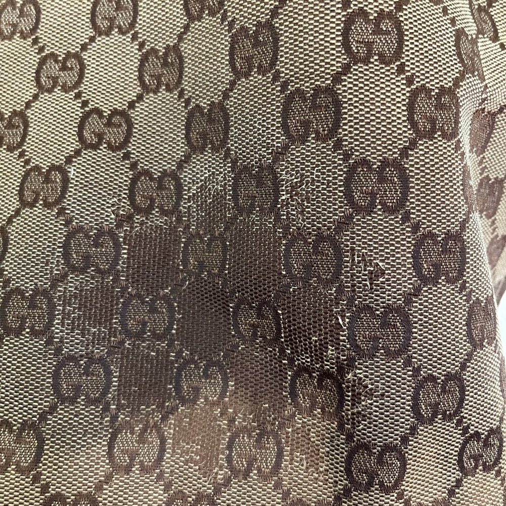 GUCCI Beige/light Brown  GG Canvas Tote bag - Picture 9 of 13